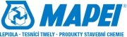 logo firmy MAPEI, spol. s r.o. lepidla, těsnící tmely, výrobky stavební chemie
